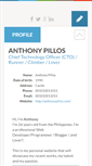 Mobile Screenshot of anthonypillos.com